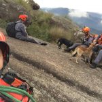 Buscas por atleta francês desaparecido no pico dos Marins mobiliza forças de segurança de Minas Gerais e de São Paulo. Foto: Divulgação.