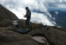 Drones e helicópteros são utilizados nas buscas por atleta francês desaparecido no Pico dos Marins