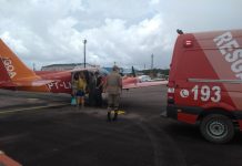 Bombeiros realizam transporte aeromédico de adolescente gestante para Porto Velho, RO