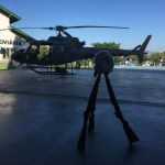 Hangar da 2ª Companhia do Batalhão de Aviação da Polícia Militar, em Joinville. O investimento do Governo do Estado é de R$ 607 mil. Foto: Divulgação/ADR Joinville.