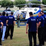 Profissionais do Grupo de Atuação em Perícias Especiais recebem instrução do CIOPAer. Foto: Lenine Martins/Sesp-MT.