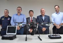 Secretaria Municipal de Segurança Urbana de SP recebe oficialmente o drone X820 da empresa Dahua