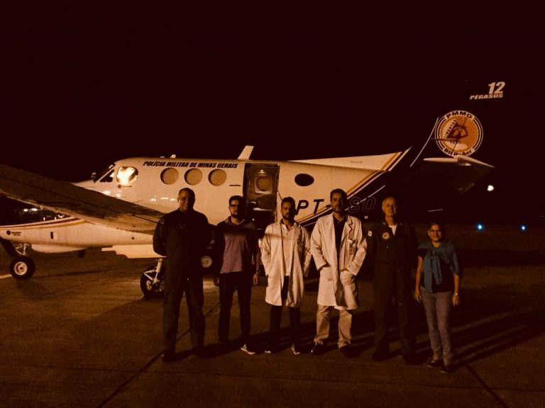 MG Transplantes e PM de Minas realizam transporte de órgãos de Divinópolis para Belo Horizonte