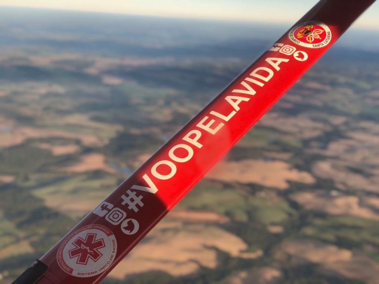 Arcanjo 04 começa a operar em base no aeroporto em Chapecó, SC