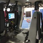 Novo AW119 do Departamento de Polícia de Proteção Ambiental de Nova York, completamente customizado e equipado com farol de busca Trakkabeam, FLIR, flutuadores de emergência, alto falantes externos, gancho para carga externa, entre outros equipamentos.