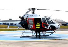 PM em Sorocaba usa o Águia para levar coração à capital paulista para transplante