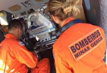 Helicóptero do Bombeiro que irá atender o Samu Regional de Uberaba/MG também fará transporte de órgãos