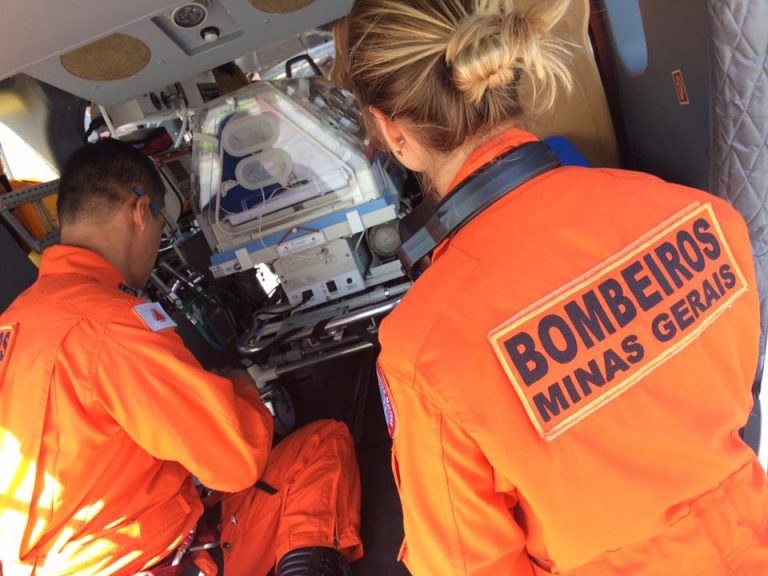 Helicóptero do Bombeiro que irá atender o Samu Regional de Uberaba/MG também fará transporte de órgãos