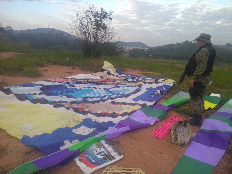 Polícia Ambiental faz operação para coibir atividade de baloeiros no Rio de Janeiro