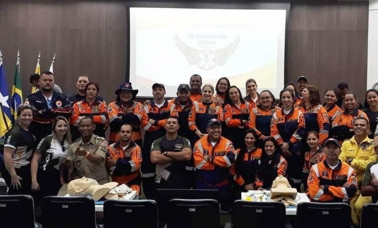 Curso de Transporte Aeromédico capacita médicos, enfermeiros, bombeiros e policiais em Porto Velho, RO