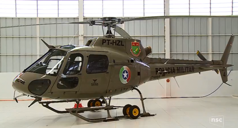 Helicópteros da PMSC estariam sem levantar voo por falta de dinheiro
