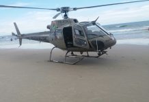 Depois de dias parados, helicópteros da PM em Lages e Joinville voltam a operar