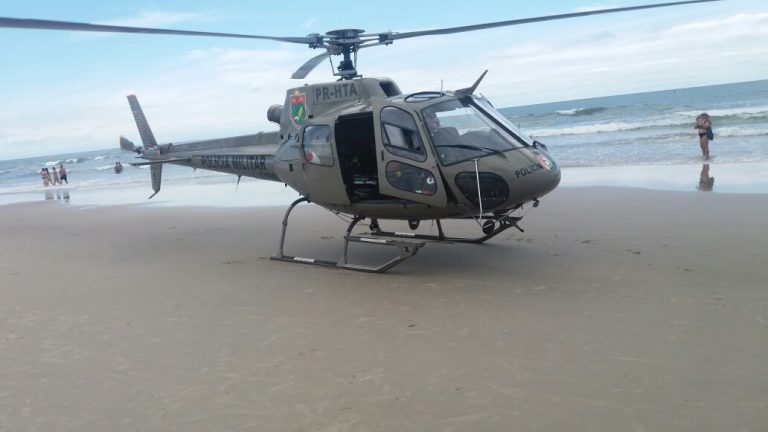 Depois de dias parados, helicópteros da PM em Lages e Joinville voltam a operar