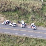 Houve perseguição policial com o apoio do Águia da Polícia Militar (Foto: Polícia Militar / Divulgação )