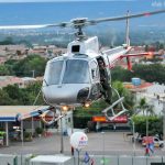 “Esquilo”, aeronave tática da Ciopaer no Cariri. Foto: Virgilio Sawaki/Arquivo Pessoal