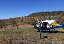 Helicóptero da Segurança Pública resgata estudantes de Brasília na região de Porto Nacional, TO