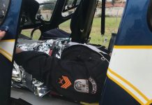 Grupamento Aeromóvel da PM do Rio faz transporte aeromédico de policial ferido em ocorrência