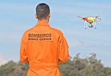 Bombeiros de Minas Gerais vão usar drones para ajudar nas ocorrências de incêndios