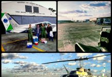 Batalhão de Operações Aéreas da PM transporta órgãos em apoio às Centrais de Transplante do Paraná e Rio de Janeiro