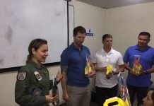 Pilotos da Polícia do Rio de Janeiro e FAB recebem capacitação teórica sobre óculos de visão noturna