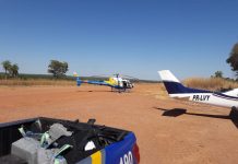 Avião que saiu da Bolívia com droga é apreendido no Tocantins com apoio do helicóptero do CIOPAer