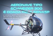 GTA de Sergipe receberá helicóptero Schweizer 300 para patrulhamento na Grande Aracaju