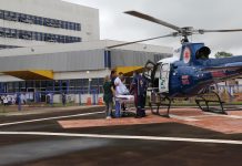 Serviço aeromédico do Paraná reduz em 25% mortes por acidentes de trânsito