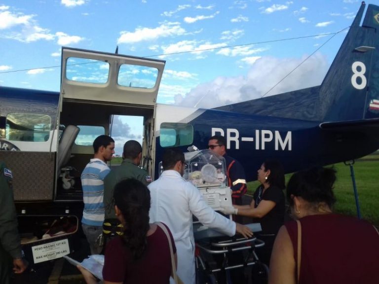 GRAER da PM da Bahia faz transporte aeromédico de recém-nascida de Ilhéus para Feira de Santana