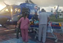 Vítima de acidente de trânsito na BA-099 é socorrida pelo Guardião 02 do GRAER