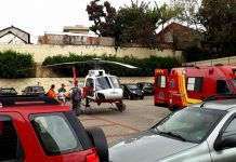 Idoso sofre queda em apartamento e é resgatado por helicóptero da PM em SP