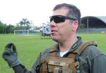 Policiais de Joinville fazem treinamento de resgate de vítimas em locais de difícil acesso