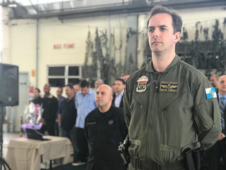Grupamento Aeromóvel da PM do Rio de Janeiro tem novo comandante