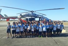 Alunos da Escola Municipal Santa Luzia conhecem a base da Ciopaer