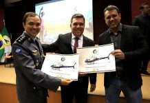 CIOPAer entrega medalhas Mérito Águia Uno em comemoração aos 20 anos de operações aéreas no MT