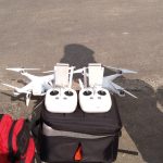 Bombeiros usam drones para verificar com segurança as condições do prédio do Museu Nacional