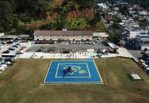 12º Batalhão da PM de Balneário Camboriú inaugura heliponto estimado em 120 mil Reais