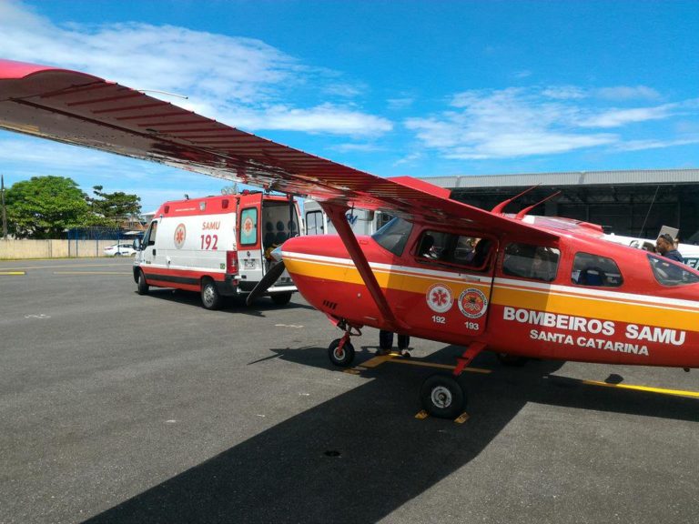 Chapecó: Batalhão de Operações Aéreas atua em transporte de órgãos
