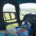 Águia da PM socorre homem que teve mão decepada e equipe médica do HC realiza o reimplante. Foto: Renato Rocha.