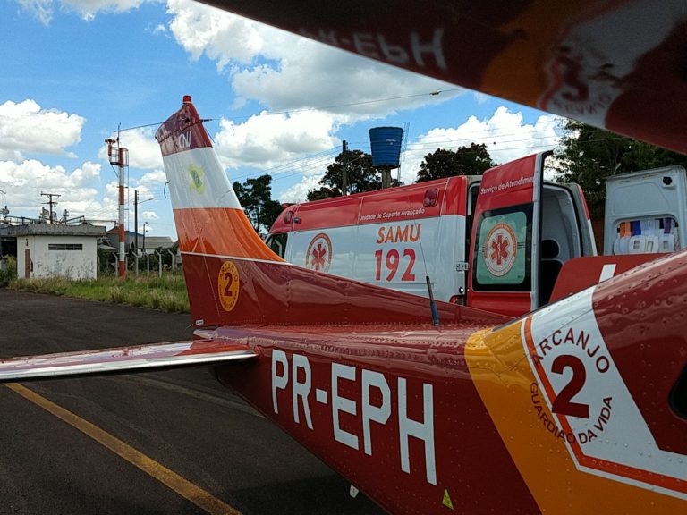 Arcanjo 02 do Corpo de Bombeiros assegura captação e transporte de Órgãos na Serra Catarinense