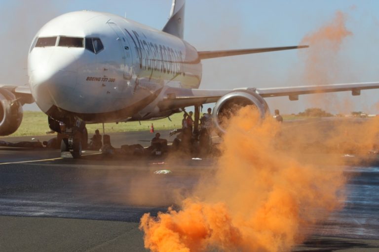 DAESP coordenou exercício simulado de acidente aeronáutico no aeroporto de São José do Rio Preto, SP