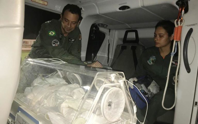 CIOPAer do Ceará realiza primeiro transporte aeromédico de recém-nascido no helicóptero H135 Helionix®