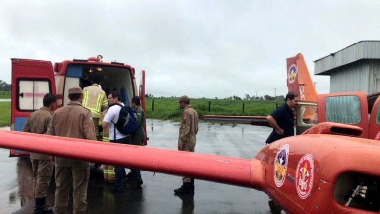 Corpo de Bombeiros de Rondônia realiza transporte aeromédico de vítimas de acidente na BR-364
