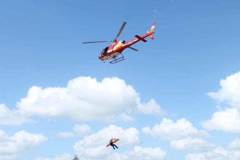 Bombeiros e SAMU participam em Blumenau de treinamento para a Operação Veraneio