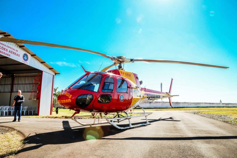 Corpo de Bombeiros de Minas inaugura 4ª Cia Operacional do Batalhão de Operações Aéreas em Uberaba