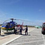 Equipe do helicóptero Falcão 01 realiza remoções aeromédicas no interior de Sergipe