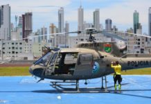 Promotoria de SC e construtoras firmarão acordo para compra de equipamentos e helicóptero para a PM em Balneário Camboriú