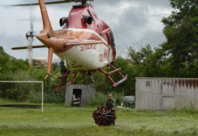 Pensando na ampliação dos serviços, Corpo de Bombeiros de Goiás habilita mais dois comandantes de helicóptero