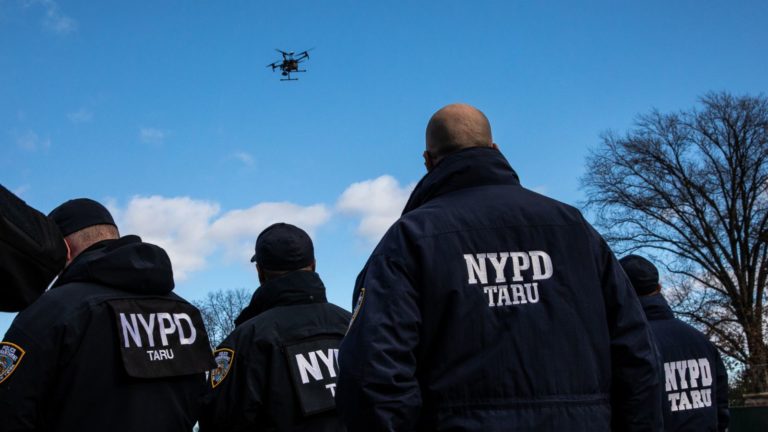 Departamento de Polícia de Nova York revela seu novo programa de aeronaves não tripuladas