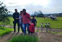 Águia da PM faz transporte urgente de paciente para transplante em Botucatu, SP