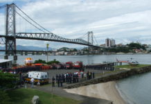 Parceria aérea entre Corpo de Bombeiros e SAMU completa 9 anos em Santa Catarina